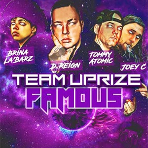 Team Uprize - Famous single cover